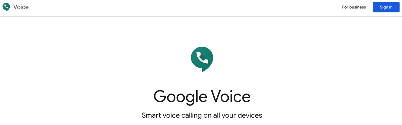 Google Voice For Business