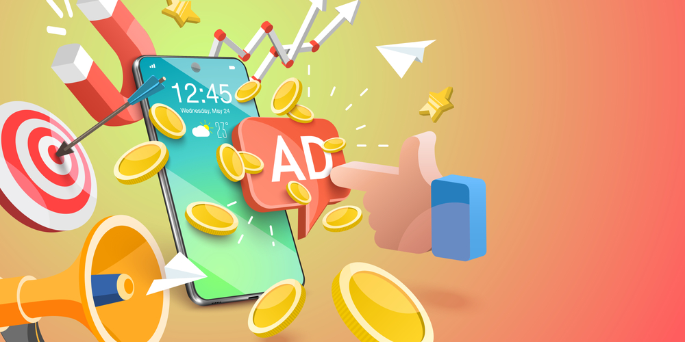 3d illustration for ppc marketing
