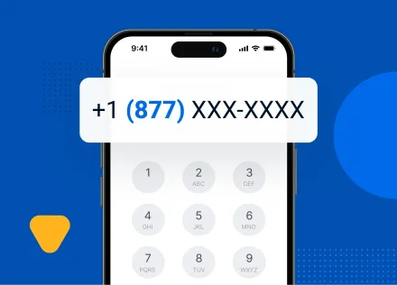 What is an 877 number?