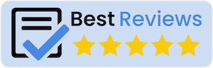 Best Reviews 5-Star Rating and Badge