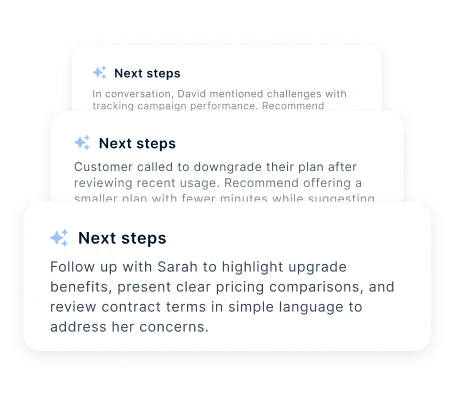 AI Recommended Steps