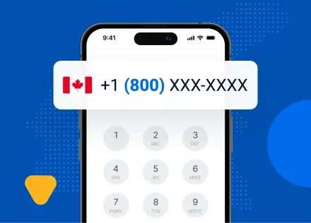 What is a Canadiantoll-free number?