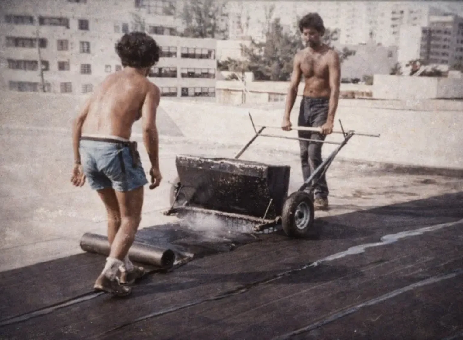 The beginning of Cherry Roofs in 1954