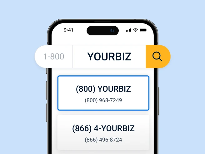 Get your business number in minutes