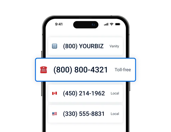 Business numbers