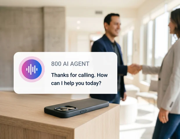 Property management AI Agent responding to a tenant or prospect
