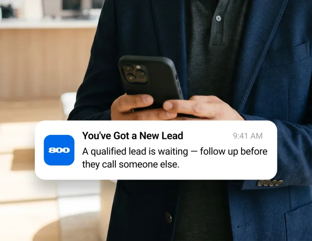 Notification for an urgent property management call