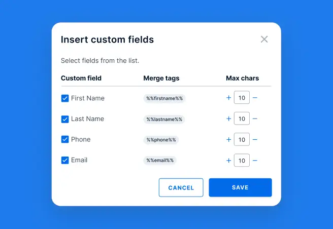 Personalization