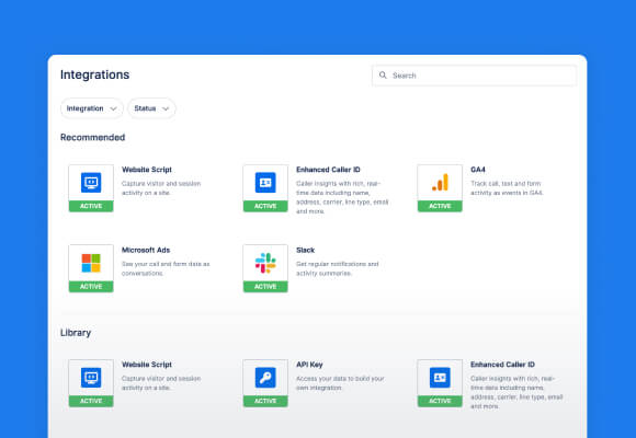 Track and analyze your calls with advanced analytics