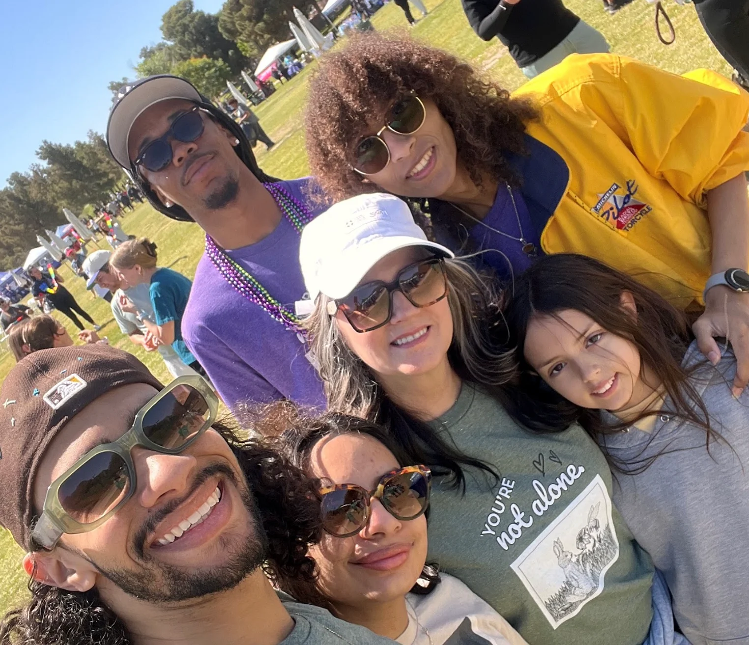 The Cashleigh foundation team at the AFSP (American Foundation for Suicide Prevention) event. this year.